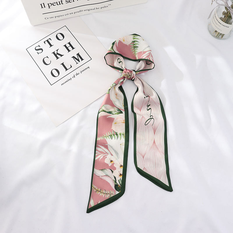 Head Wrap Turban - Syal kecil wanita modis panjang musim