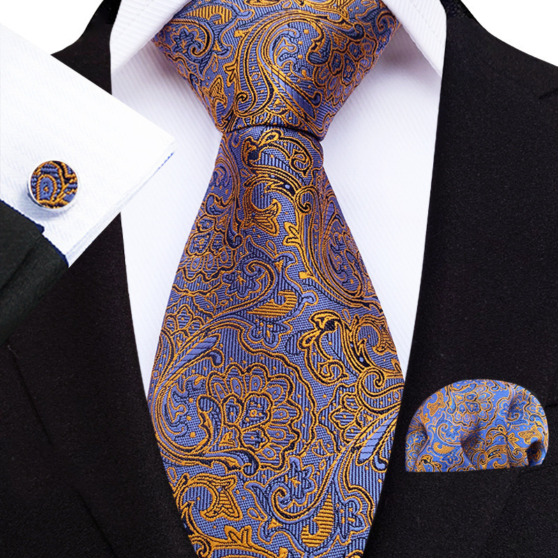Set Dasi Pria Elegan Mewah Mot - Pocket Square Set ulasan dan harga