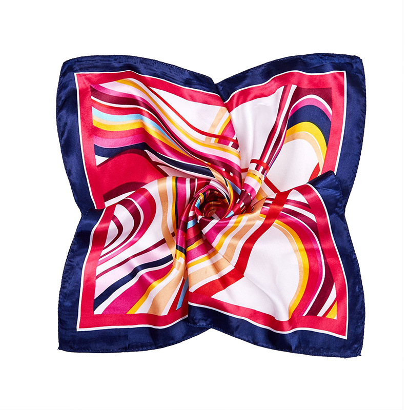 50*50cm syal syal sutra perseg - Scarf Silk Square ulasan dan harga