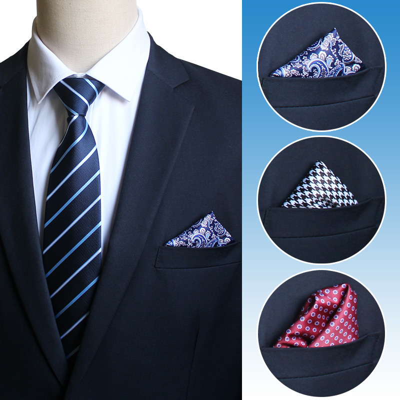 Saputangan pria untuk syal sut - Pocket Square Set ulasan dan harga
