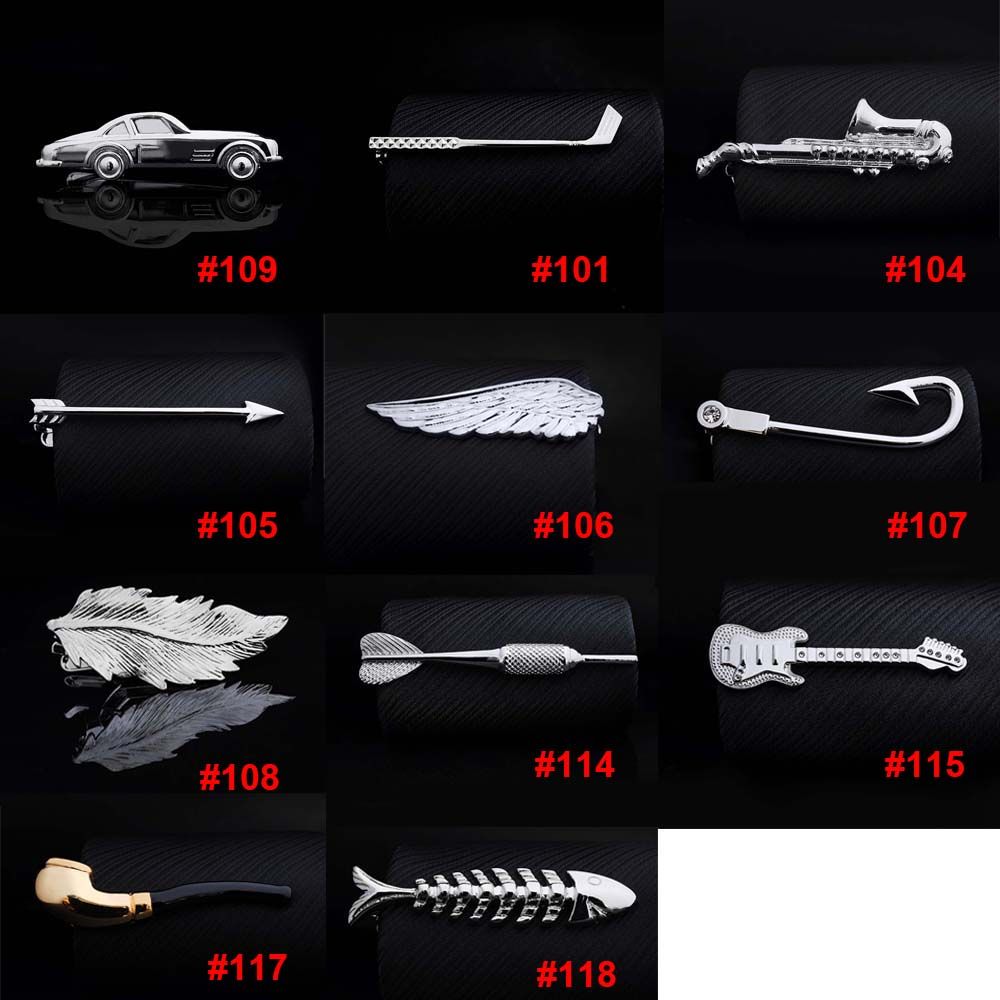Penjepit Dasi Perak Kreatif Be - Tie Clip Silver ulasan dan harga