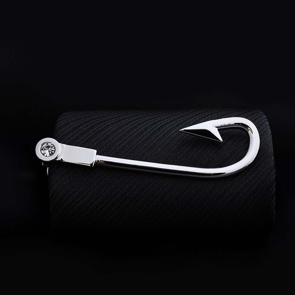 Penjepit Dasi Perak Kreatif Be - Tie Clip Silver ulasan dan harga