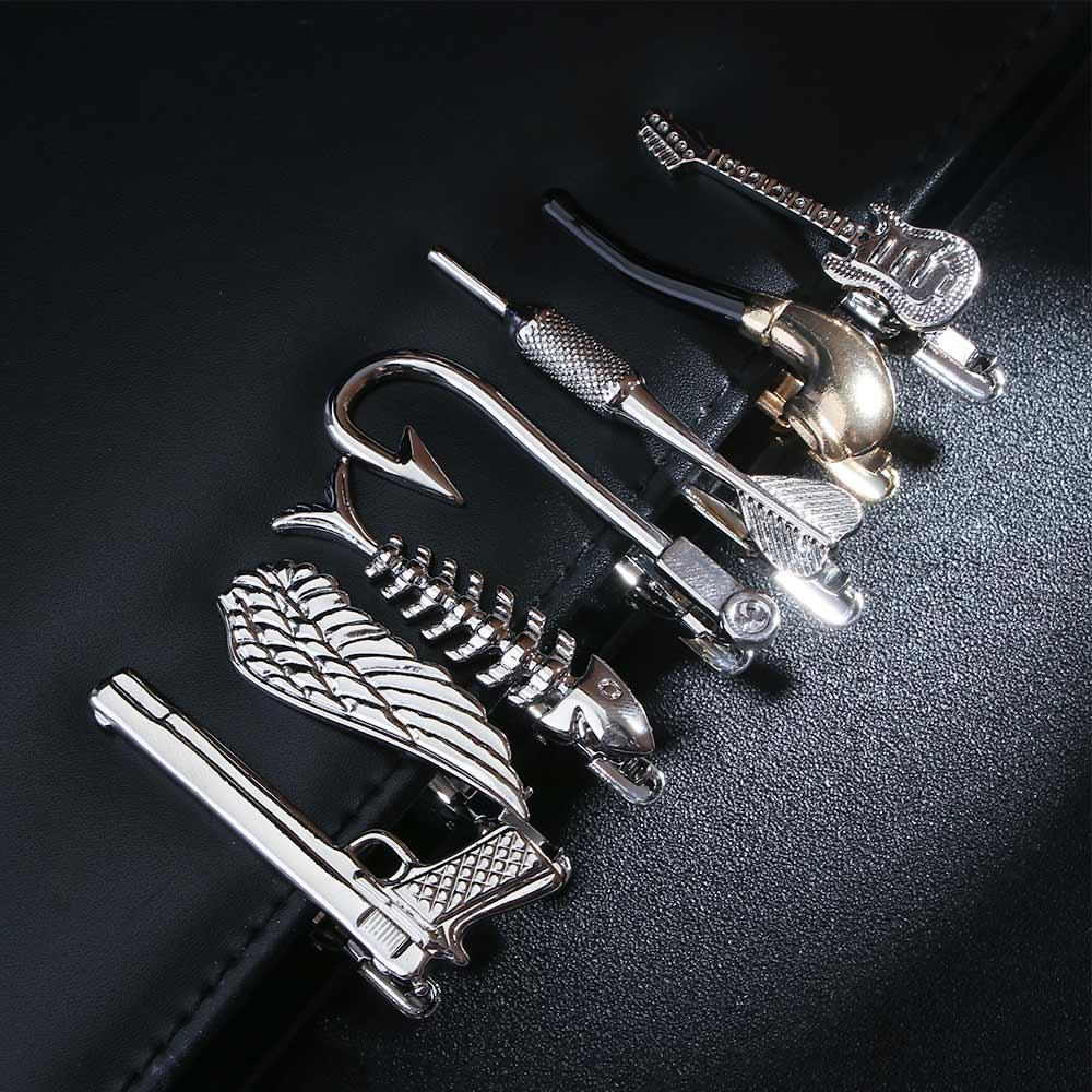 Penjepit Dasi Perak Kreatif Be - Tie Clip Silver ulasan dan harga