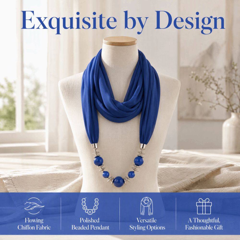 Selendang Chiffon Baru Warna S - Infinity Scarf Knit ulasan dan harga