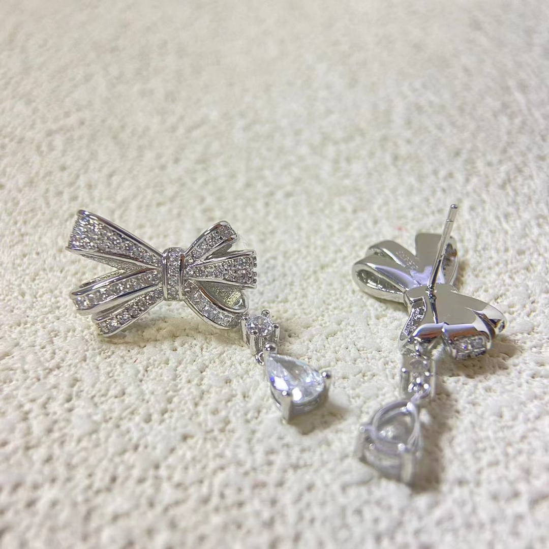 Perhiasan mewah mode anting wa - Tie Clip Silver ulasan dan harga