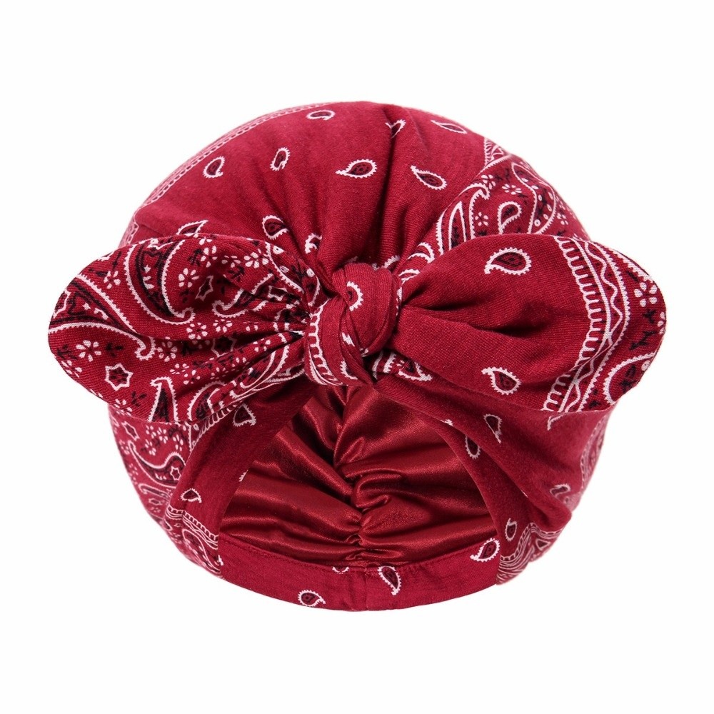 Topi Turban Bandana Berlapis S - Bow Tie Pre Tied ulasan dan harga