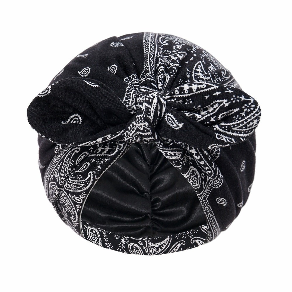Topi Turban Bandana Berlapis S - Bow Tie Pre Tied ulasan dan harga