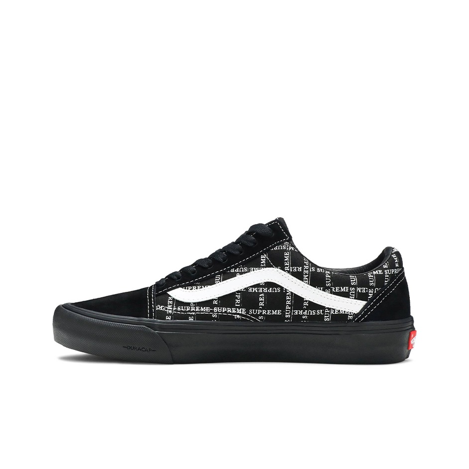 Sepatu Skateboard Supreme X Va - Vans Shoes Old Skool ulasan dan harga