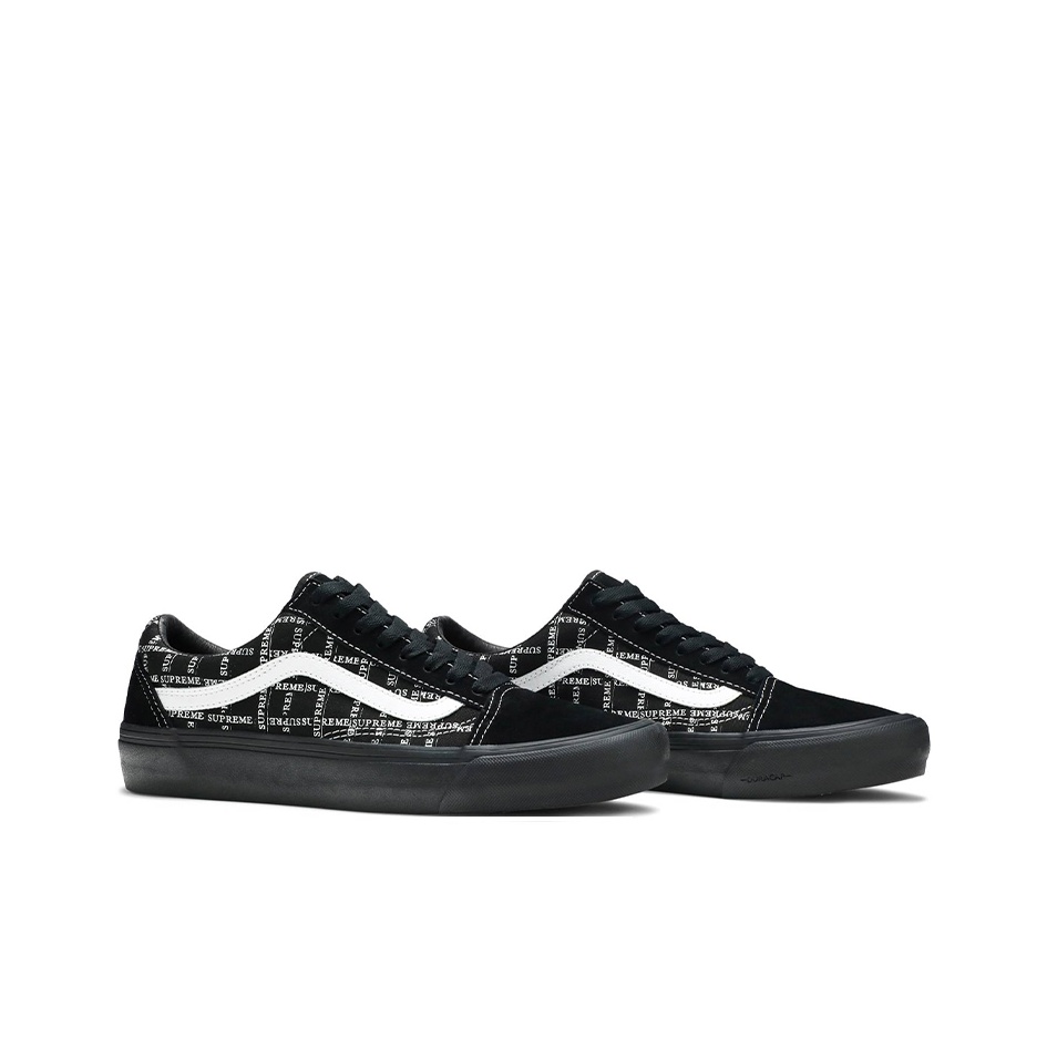 Sepatu Skateboard Supreme X Va - Vans Shoes Old Skool ulasan dan harga