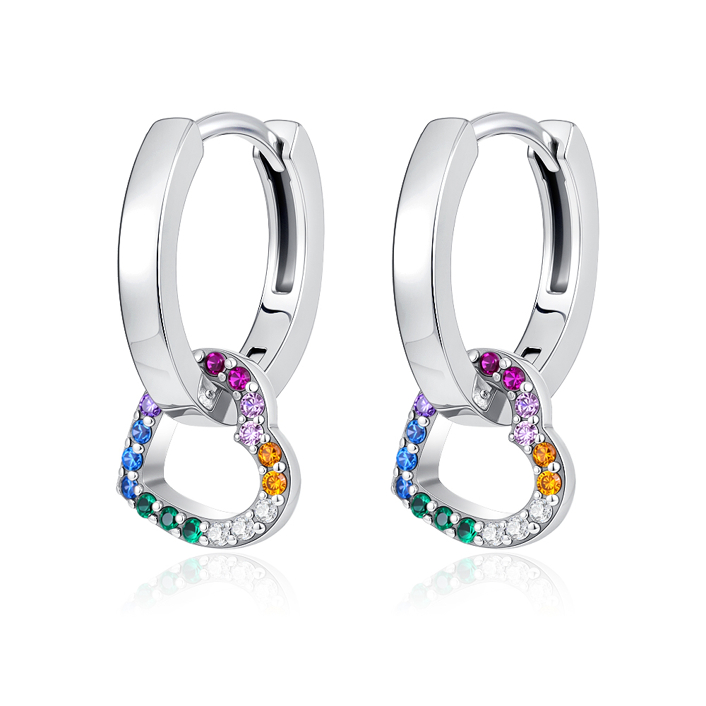 Anting Hoop Kupu-kupu Bintang  - Tie Clip Silver ulasan dan harga