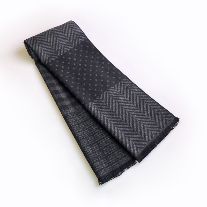Fashion kasual desain syal ker - Muffler Men Wool ulasan dan harga