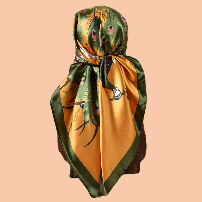1 Buah Syal Persegi Besar Wani - Scarf Silk Square ulasan dan harga
